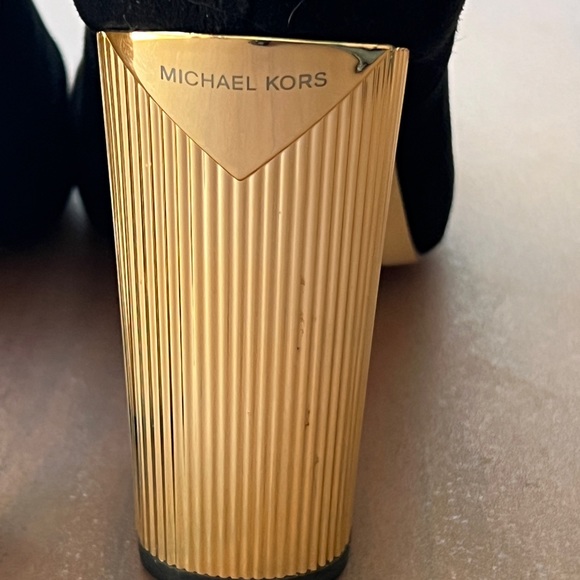 Michael Michael Kors black velvet boots size 9 - Picture 7 of 7